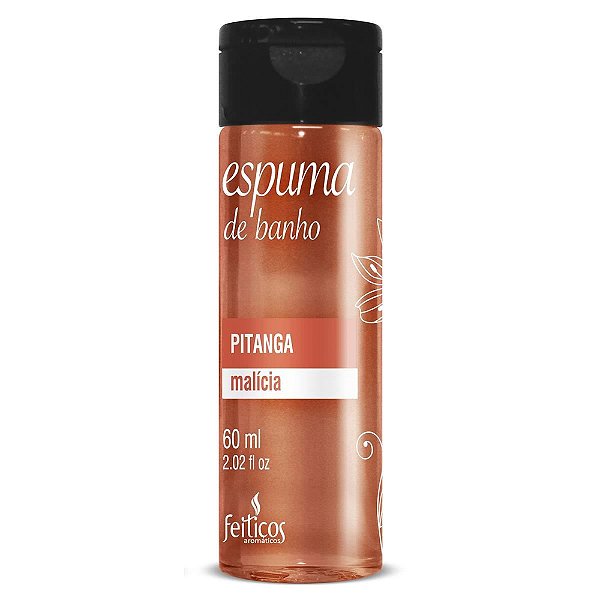Espuma De Banho Aromática 60ml Feitiços - Pitanga