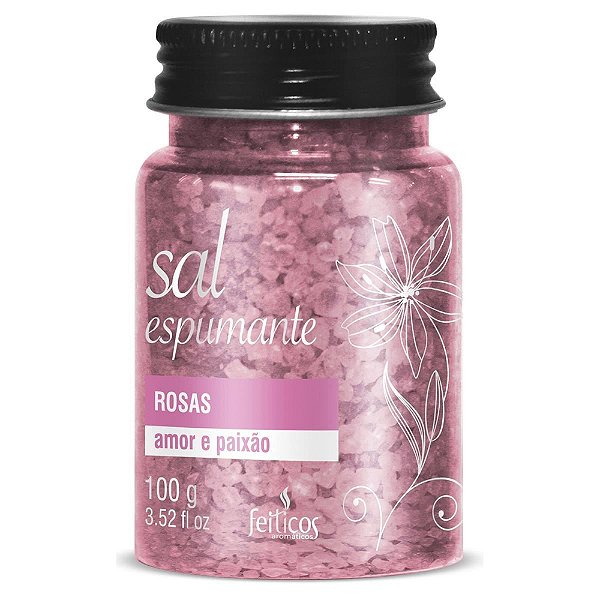 Sais Espumantes Aromáticos 100gr Feitiços - Rosa