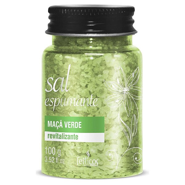 Sais Espumantes Aromáticos 100gr Feitiços - Maçã Verde