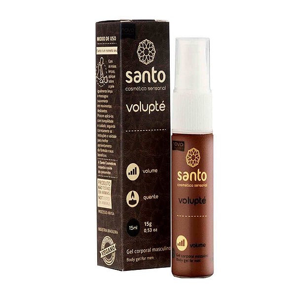 Volupté Gel Corporal Masculino 15g Santo Sexo