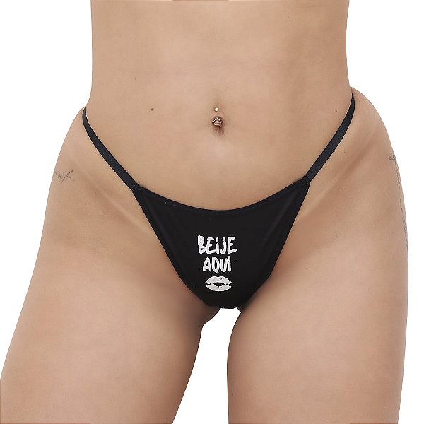Calcinhas Personalizadas Com Frases Picantes Moda Apimentada - Beije Aqui