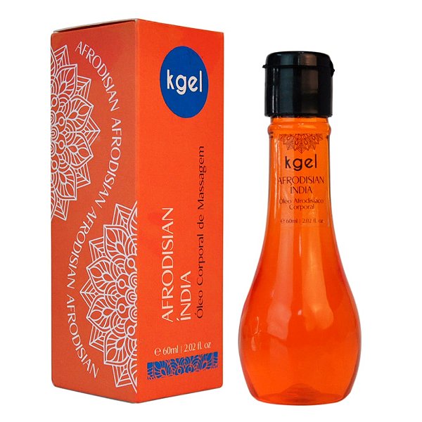 óleo Corporal Afrodisian índia 60ml Kgel