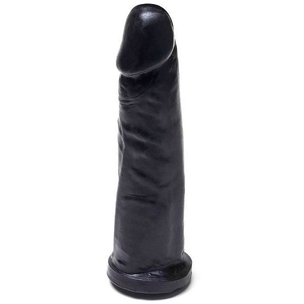 Prótese Maciça 17 X 3,5cm Prazer E Cia - Preto