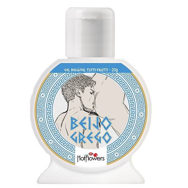 Beijo Grego Gel Beijável Para Glúteos 20g Hot Flowers