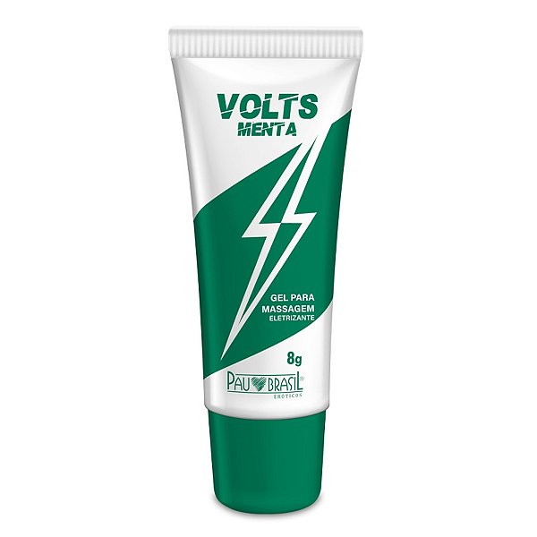 Volts Gel Para Massagem Eletrizante 8g Pau Brasil - Menta
