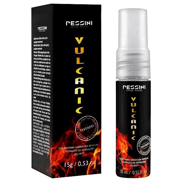Vulcanic Loção Em Spray 15ml Pessini