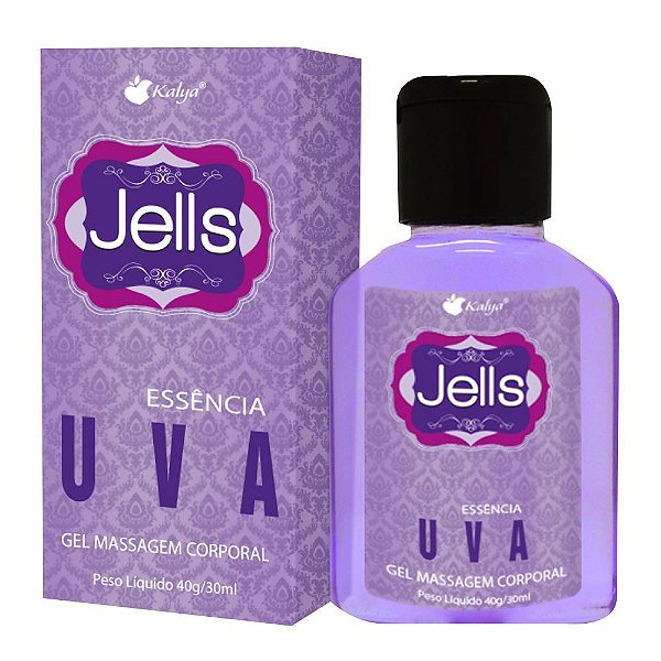 Jells Gel Beijável Hot 30ml Kalya - Uva