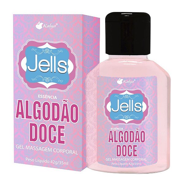 Jells Gel Beijável Hot 30ml Kalya - Algodão Doce