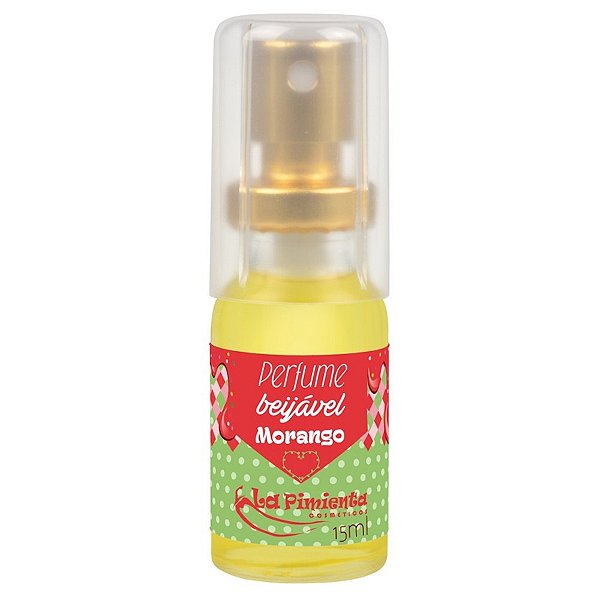 Perfume Beijável 15ml La Pimienta - Morango