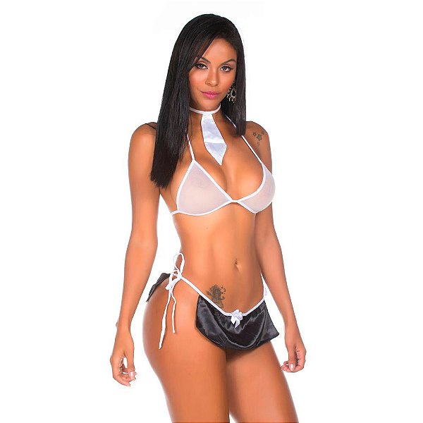 Kit Mini Fantasia Secretária Pimenta Sexy