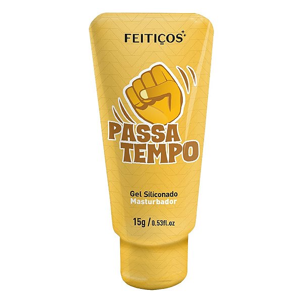 Passa Tempo Gel Masturbador Siliconado 15g Feitiços