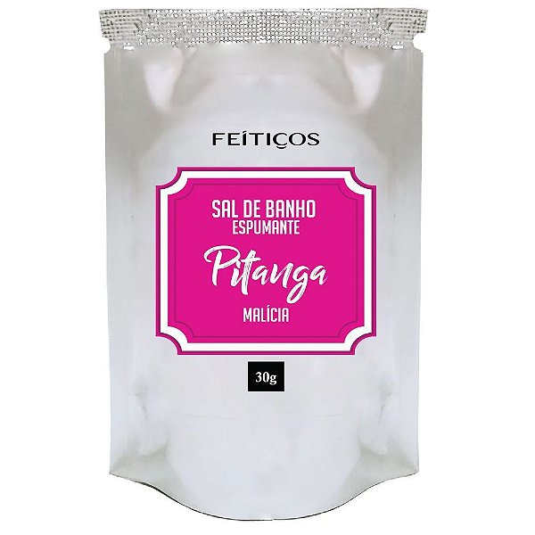 Sal De Banho Espumante Sachê 30gr Feitiços - Pitanga