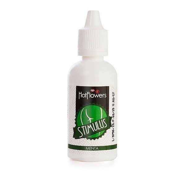 Stimulus Lubrificante Anal Aromático 15ml Hot Flowers - Menta