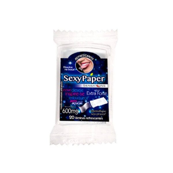 Lâminas Sexypaper Refrescantes 20 Unidades Danilla - Extra Forte