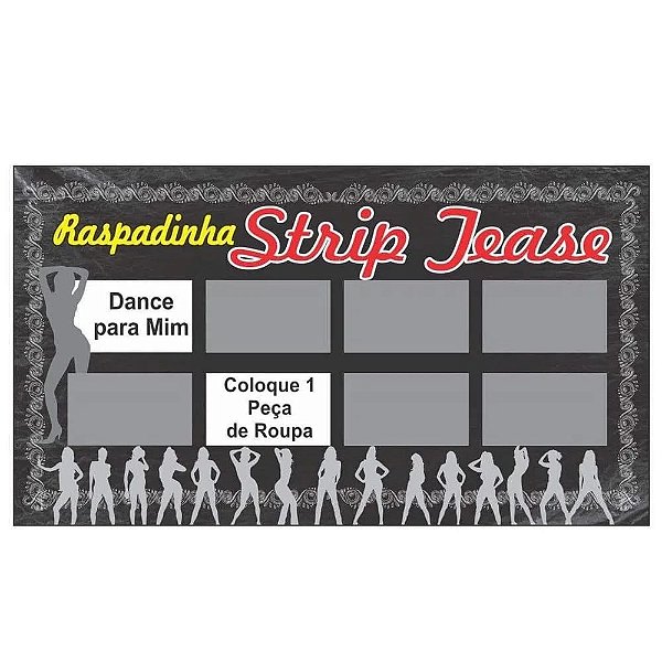 Raspadinha Strip Tease Lf Import