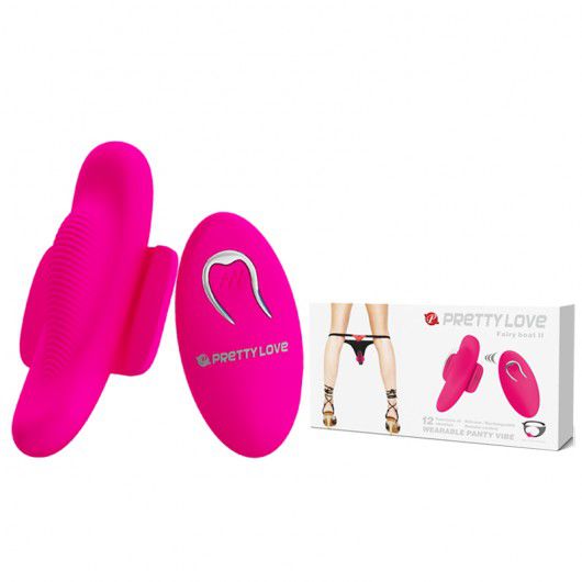 Vibrador Calcinha Fairy Boat II com Controle Sem Fio – Pretty Love
