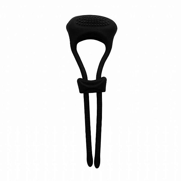 Anel Peniano Com Vibrador Curitis Pretty Love Lf Import - Preto