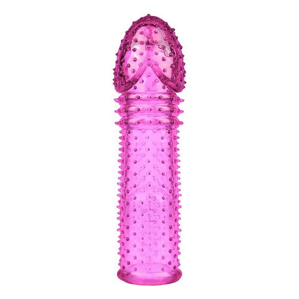 Capa Peniana Expansora Colors 14cm La Pimienta Sex Shop - Rosa