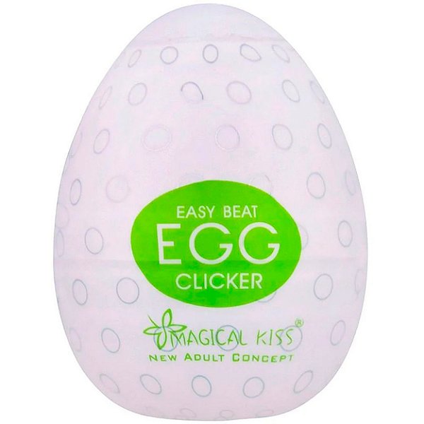 Egg Masturbador Unissex Unitário Magical Kiss - Clicker