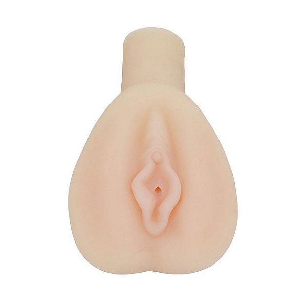 Vagina Realística Em Cyberskin Com Vibrador E Textura Bella Lf Import