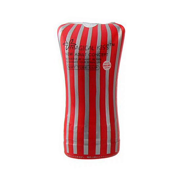 Masturbador Soft Tube Cub Magical Kiss Sexy Import - Vermelho