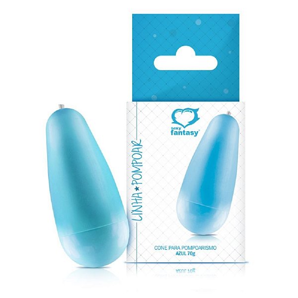 Cone Para Pompoarismo Azul 70gr Sexy Fantasy - Azul