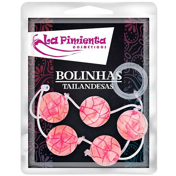 Bolinha Tailandesa Grande 24mm La Pimienta - Rosa