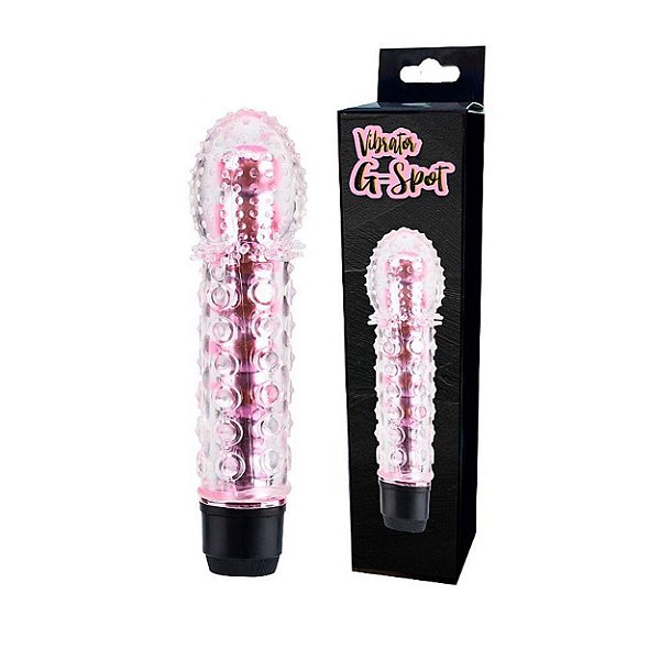 Vibrador Estilo Personal Com Capa Texturizada Lf Import - Rosa