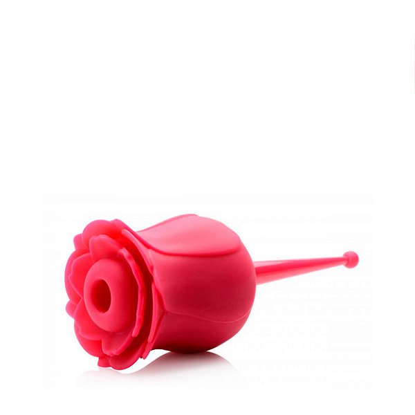 Vibrador Rosa Com 5 Modos De Ondas De Pressão 3r Import - Vermelho