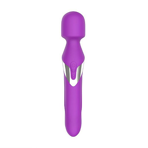 Varinha Mágica Com Rotação Recarregável Nv Toys Sexy Import - Roxo