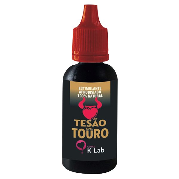 Tesão De Touro Gotas Afrodisíacas 20ml K-lab - Touro