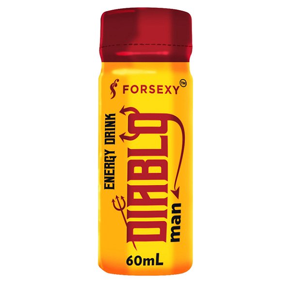 Energy Drink Diablo Energético Excitate Para Eles 60ml For Sexy