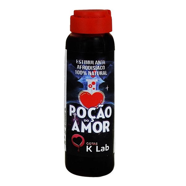 Poção Do Amor Estimulante Afrodisíaco Natural 10ml K-lab