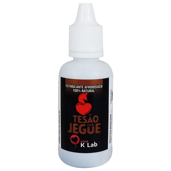 Tesão De Jegue Excitante Afrodisíaco Natural 20ml K-lab