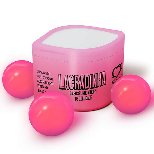 Lacradinha Cápsula Adstringente Com 3 Unidades Sexy Fantasy
