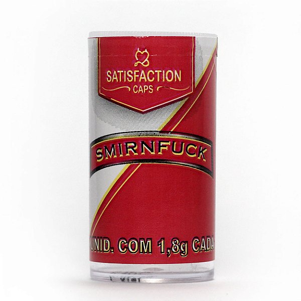 Bolinhas Beijáveis Caps Drinks 02 Unid Satisfaction Caps - Smirnfuck