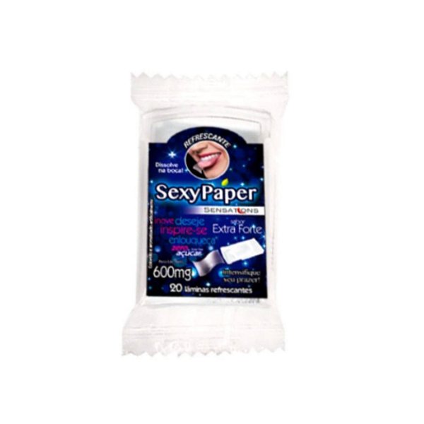 Lâminas Sexypaper Refrescantes 20 Unidades Danilla - Extra Forte