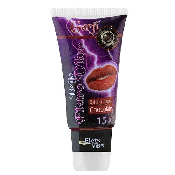 Gloss Eletro Vibro 15ml Garji - Chocolate