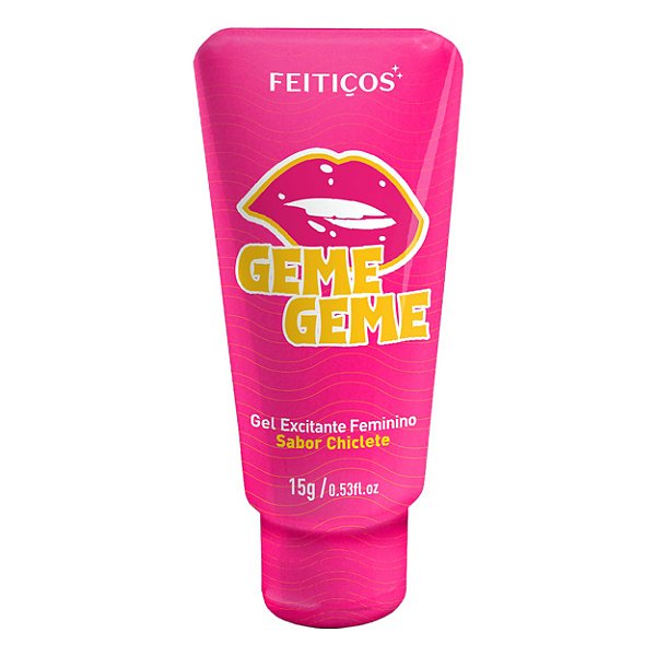 Geme Geme Gel Excitante Beijável 15g Feitiços - Chiclete