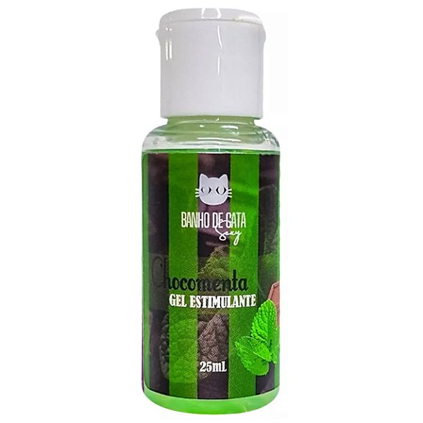 Gel Beijável Para Massagem Estimulante 25ml Banho De Gata - Chocomenta