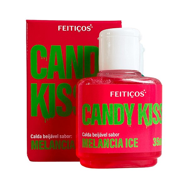 Candy Kiss Calda Beijável Ice 35ml Feitiços - Melancia Ice