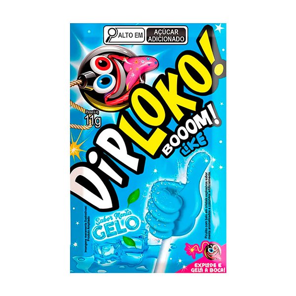 Dip Loko Booom Like Unitário 11gr Danilla - Menta Ice