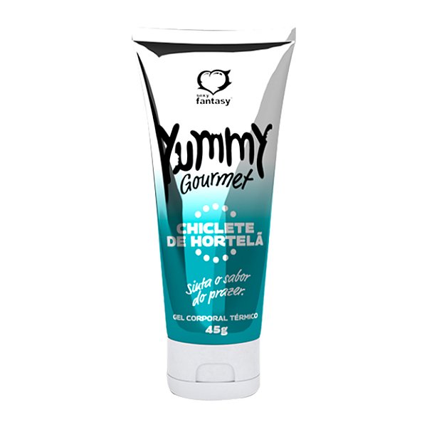 Yummy Gourmet Gel Térmico Intenso 45g Sexy Fantasy - Chiclete De Hortelã
