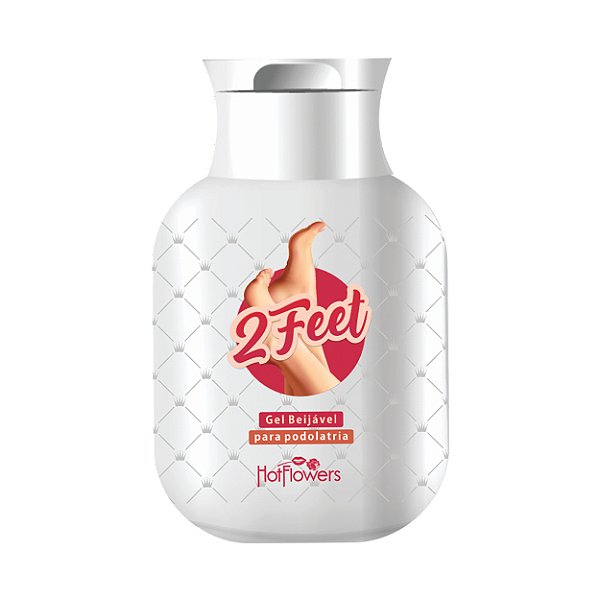 2 Feet Gel Be­ijavel Para Podolatria 60g Hot Flowers - Morango