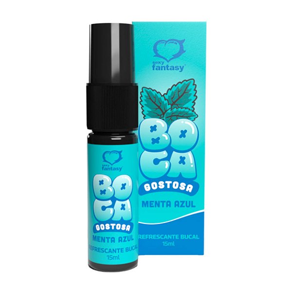 Refrescante Bucal Boca Gostosa Sexy Fantasy - Menta