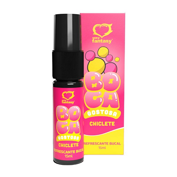 Refrescante Bucal Boca Gostosa Sexy Fantasy - Chiclete