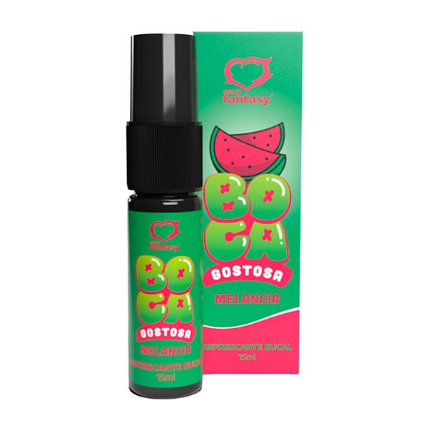 Refrescante Bucal Boca Gostosa Sexy Fantasy - Melancia