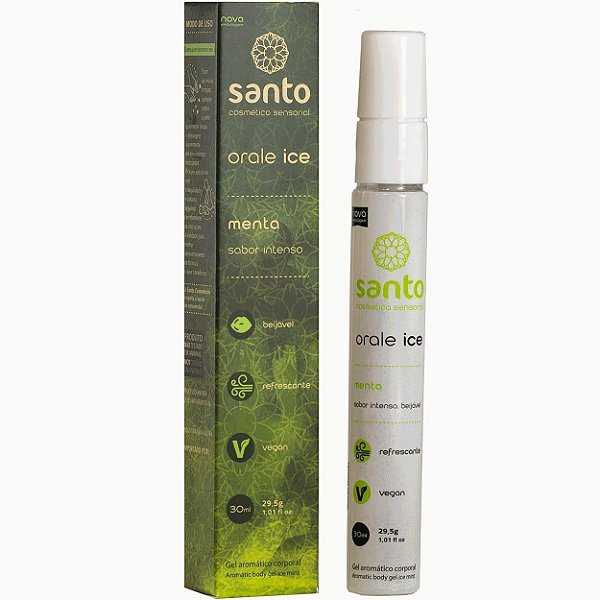 Orale Ice Gel Aromatizante 30ml Santo - Menta