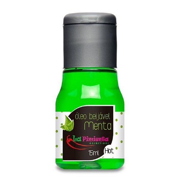óleo Beijável Hot 15ml La Pimienta - Menta