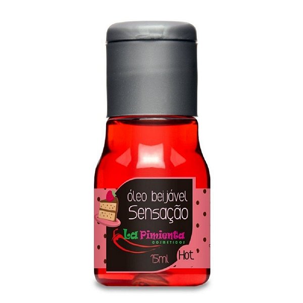 óleo Beijável Hot 15ml La Pimienta - Sensação